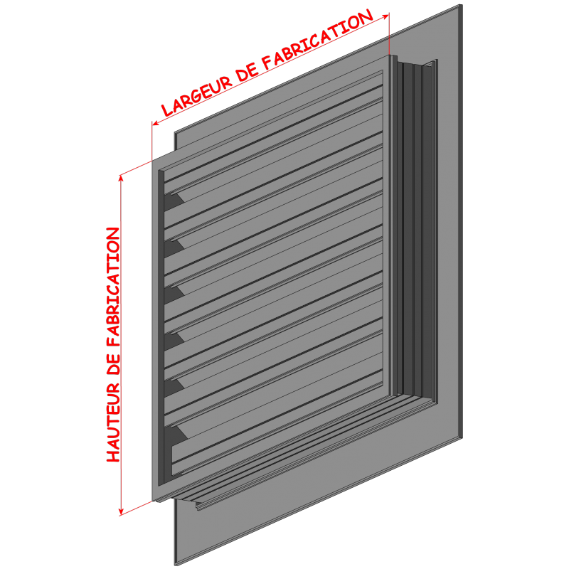 Grilles Lames Ventelles AluBatiService